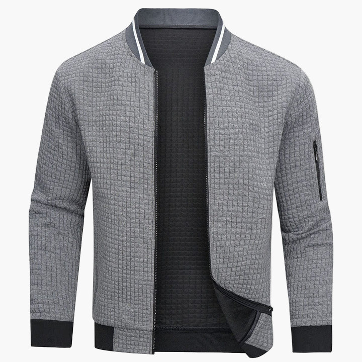 Giacca bomber uomo stile urbano moderno – Ideale per un look casual o professionale