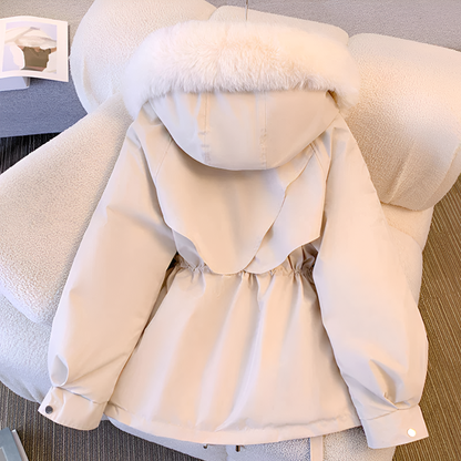 Elegant vinterfrakke til kvinder i varm og trendy parka-stil