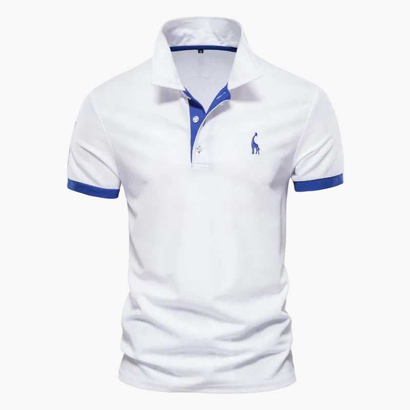 Polo uomo elegante stile informale per abbigliamento quotidiano e tempo libero