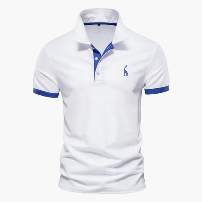Polo uomo elegante stile informale per abbigliamento quotidiano e tempo libero