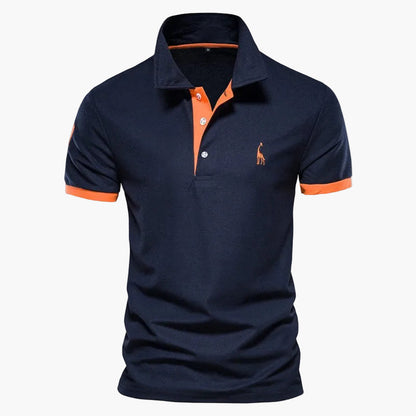 Polo uomo elegante stile informale per abbigliamento quotidiano e tempo libero
