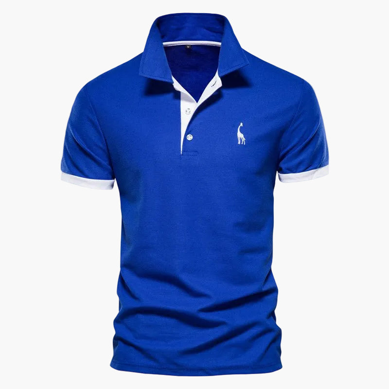Polo uomo elegante stile informale per abbigliamento quotidiano e tempo libero