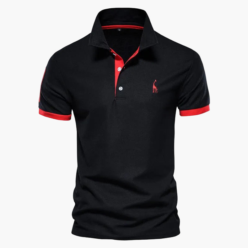Polo uomo elegante stile informale per abbigliamento quotidiano e tempo libero