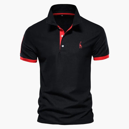 Polo uomo elegante stile informale per abbigliamento quotidiano e tempo libero