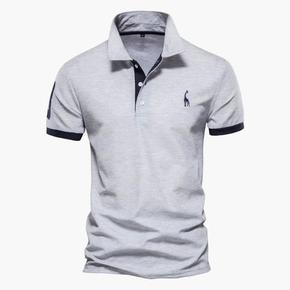 Polo uomo elegante stile informale per abbigliamento quotidiano e tempo libero