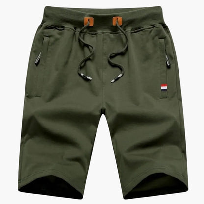Shorts de sport décontractés pour homme – Style urbain polyvalent avec poches zippées
