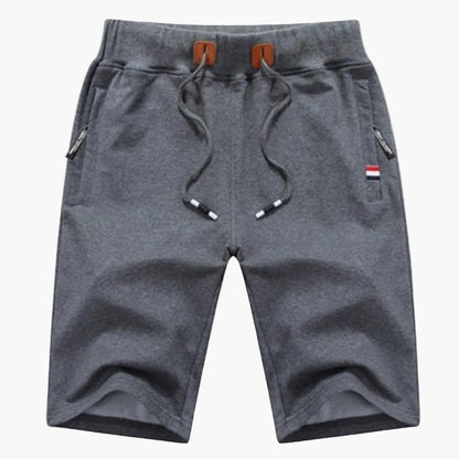 Shorts de sport décontractés pour homme – Style urbain polyvalent avec poches zippées