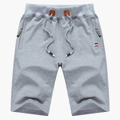 Shorts de sport décontractés pour homme – Style urbain polyvalent avec poches zippées