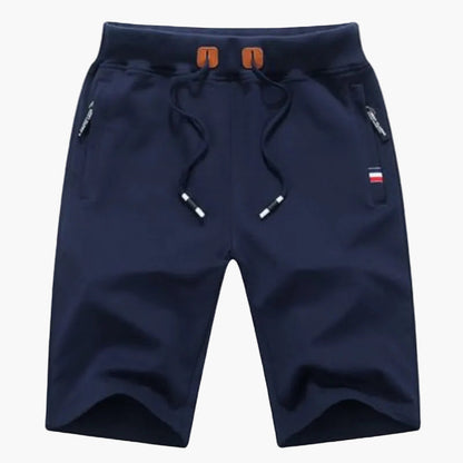 Shorts de sport décontractés pour homme – Style urbain polyvalent avec poches zippées