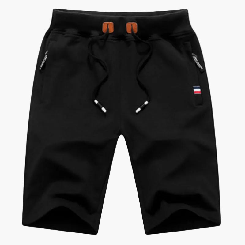 Shorts de sport décontractés pour homme – Style urbain polyvalent avec poches zippées