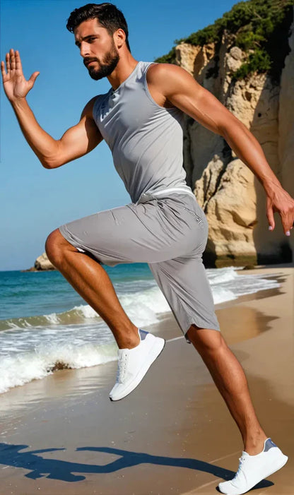 Shorts décontractés longueur genou pour homme – Style loisirs, parfaits pour l’été