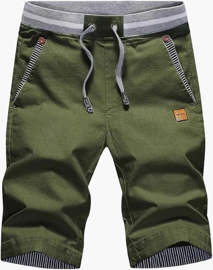 Shorts décontractés longueur genou pour homme – Style loisirs, parfaits pour l’été