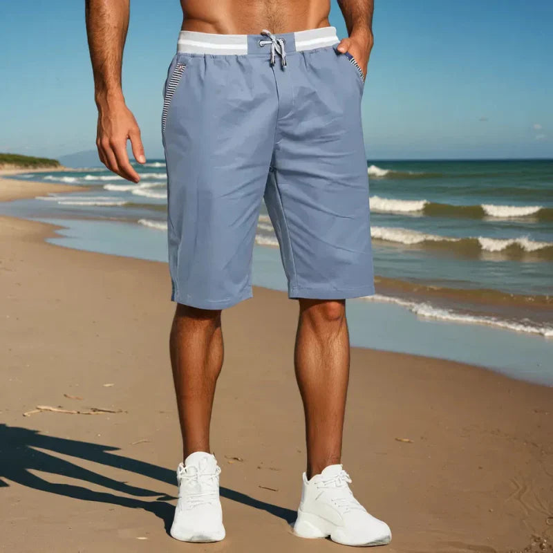 Shorts décontractés longueur genou pour homme – Style loisirs, parfaits pour l’été