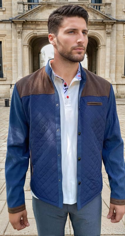 Elegante herenjas in casual chique stijl voor alle gelegenheden