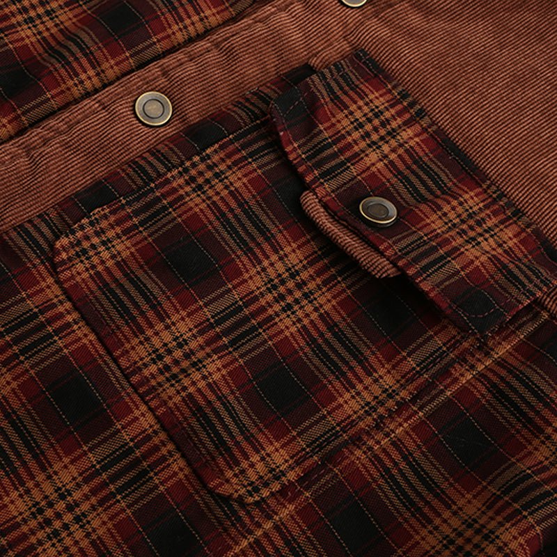 Chaqueta camisa para hombre estilo leñador polar para actividades al aire libre y ocio