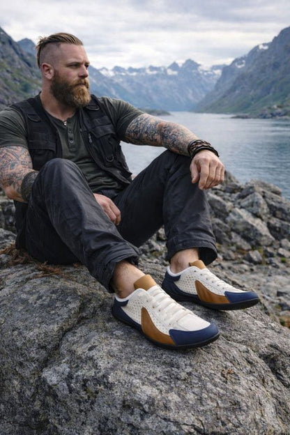 Mules décontractées pour homme style sneakers à enfiler – Idéales pour les vacances et le quotidien