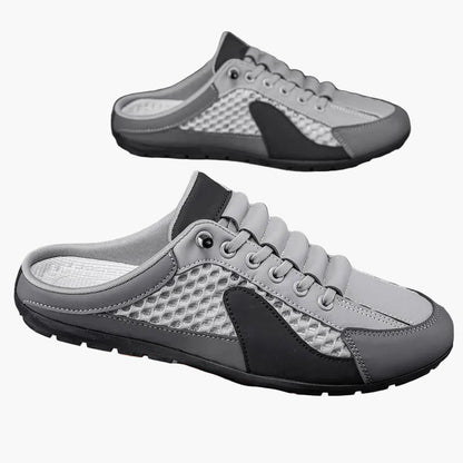 Mules décontractées pour homme style sneakers à enfiler – Idéales pour les vacances et le quotidien
