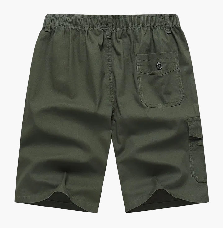 Pantaloncini cargo comodi da uomo con tasche con cerniera – Stile spiaggia e vacanze
