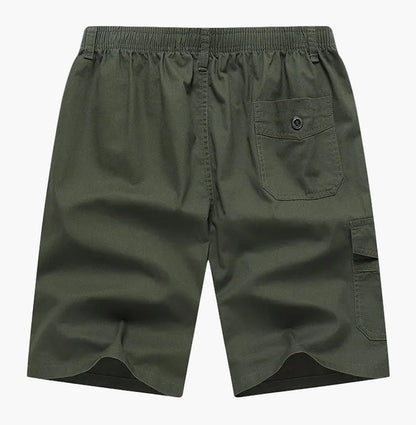 Pantaloncini cargo comodi da uomo con tasche con cerniera – Stile spiaggia e vacanze