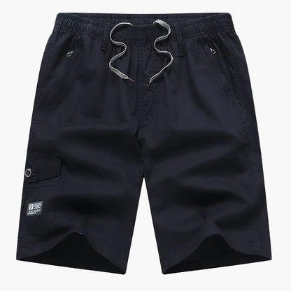 Pantaloncini cargo comodi da uomo con tasche con cerniera – Stile spiaggia e vacanze