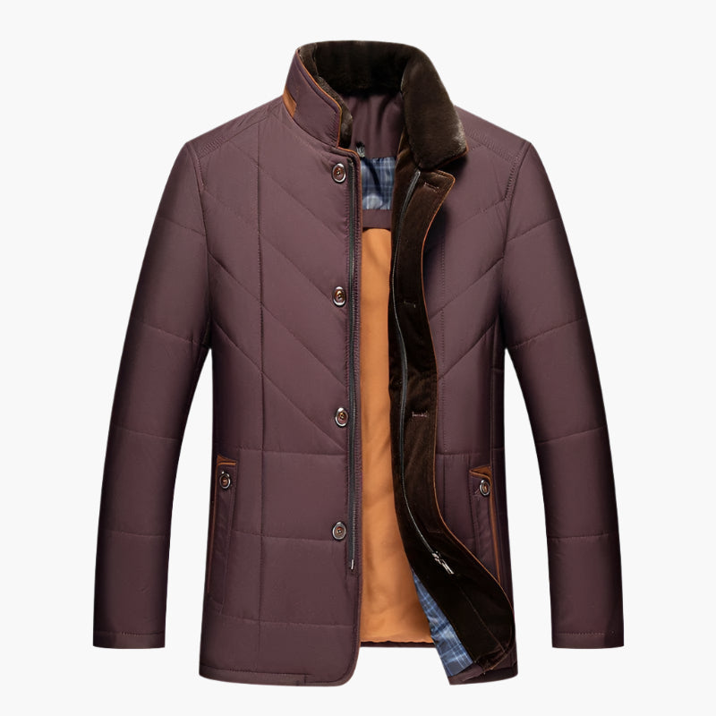 Chaqueta acolchada elegante para hombre – Estilo urbano chic y funcionalidad