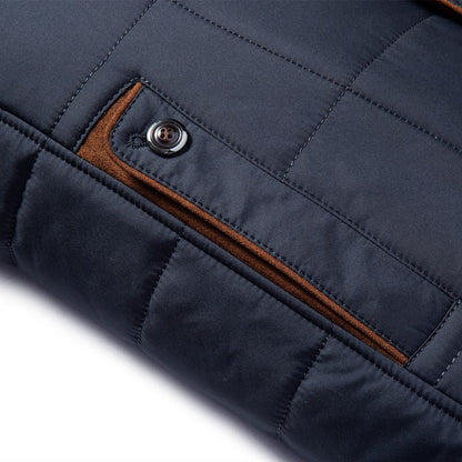 Chaqueta acolchada elegante para hombre – Estilo urbano chic y funcionalidad