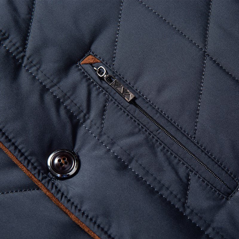 Chaqueta acolchada elegante para hombre – Estilo urbano chic y funcionalidad