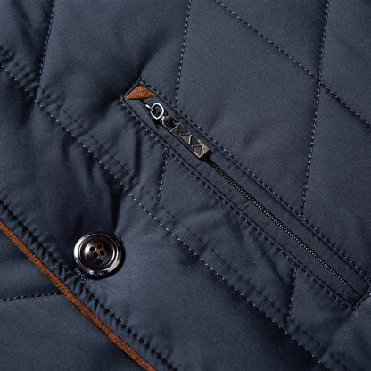 Chaqueta acolchada elegante para hombre – Estilo urbano chic y funcionalidad