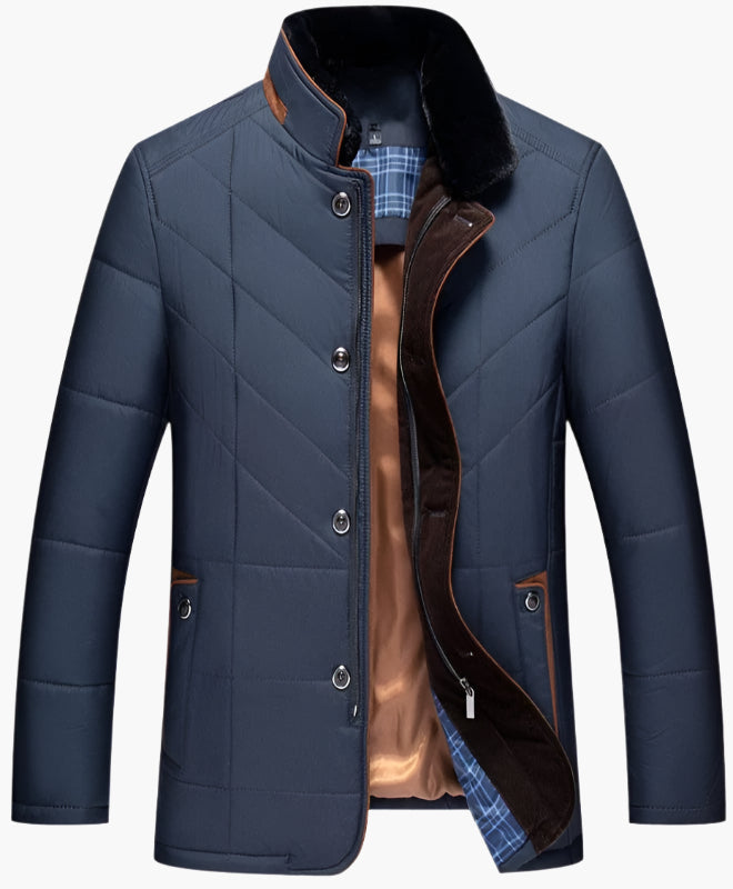 Chaqueta acolchada elegante para hombre – Estilo urbano chic y funcionalidad