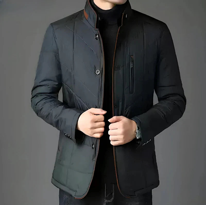 Chaqueta acolchada elegante para hombre – Estilo urbano chic y funcionalidad