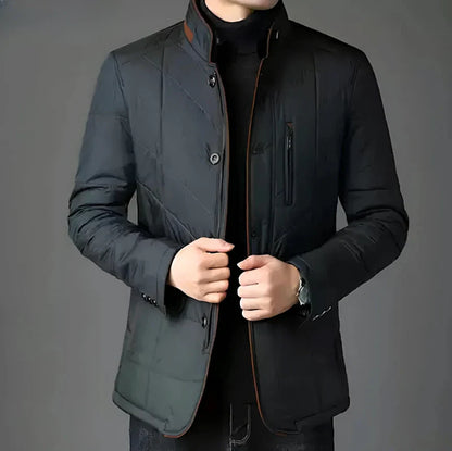 Chaqueta acolchada elegante para hombre – Estilo urbano chic y funcionalidad