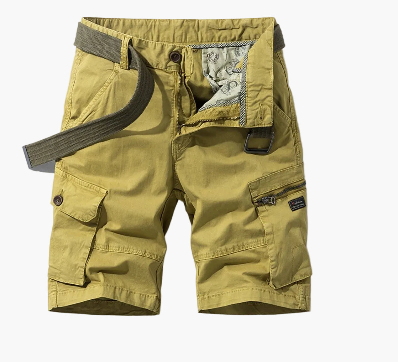 Short cargo décontracté pour homme avec poches multiples – Style urbain et pratique