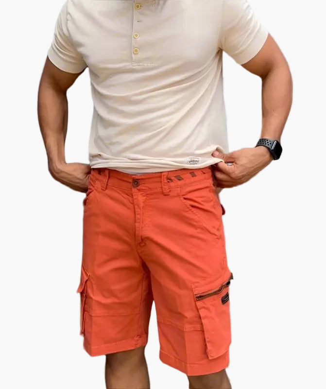 Short cargo décontracté pour homme avec poches multiples – Style urbain et pratique
