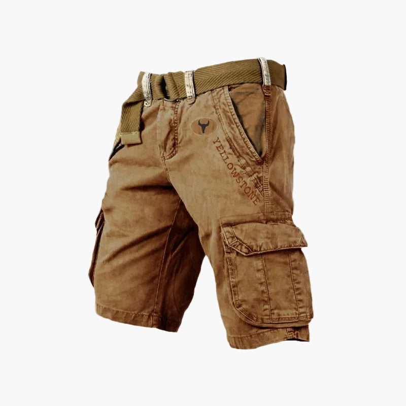 Short cargo classique homme style décontracté polyvalent pour activités extérieures et urbaines