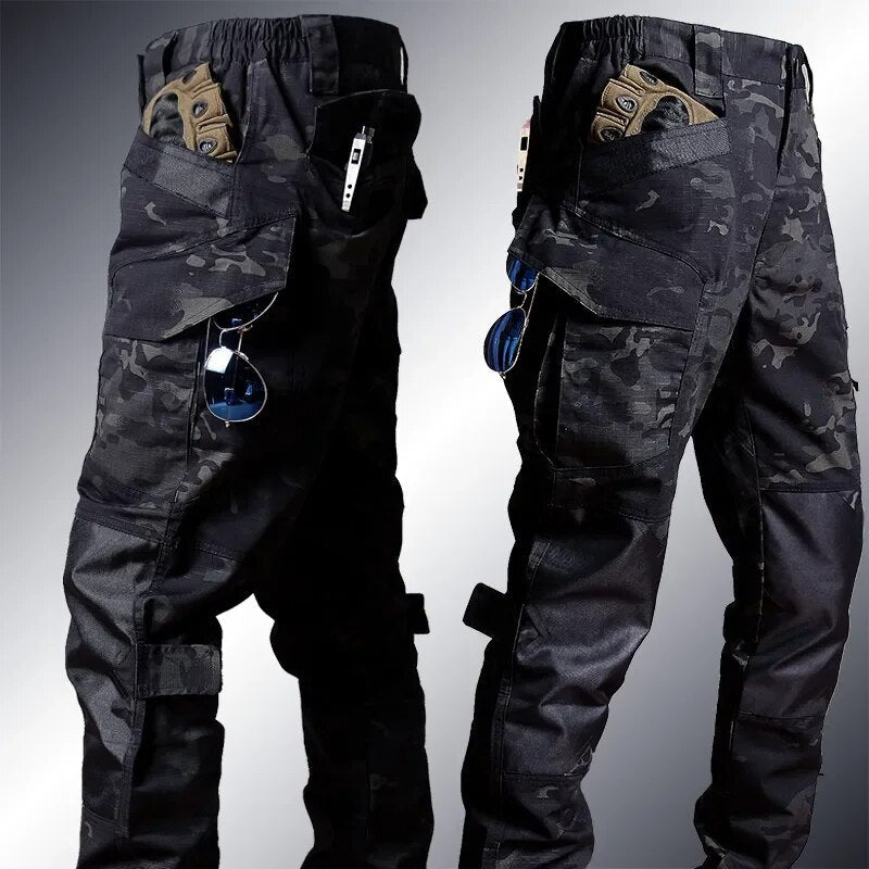 Taktiskt militärset för män – Jacka och byxa i mångsidig commando outdoor-stil