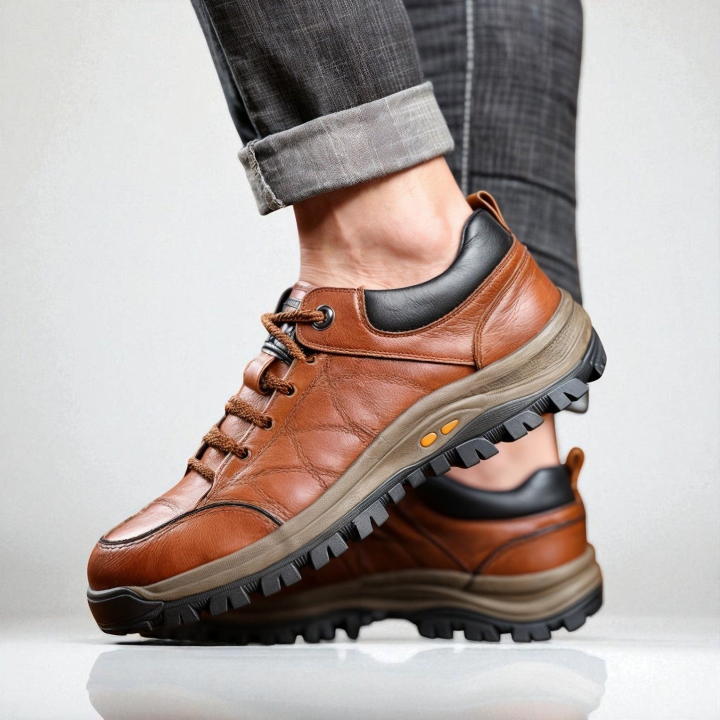Chaussures de randonnée antidérapantes pour homme – Imperméables et confortables pour marche et outdoor