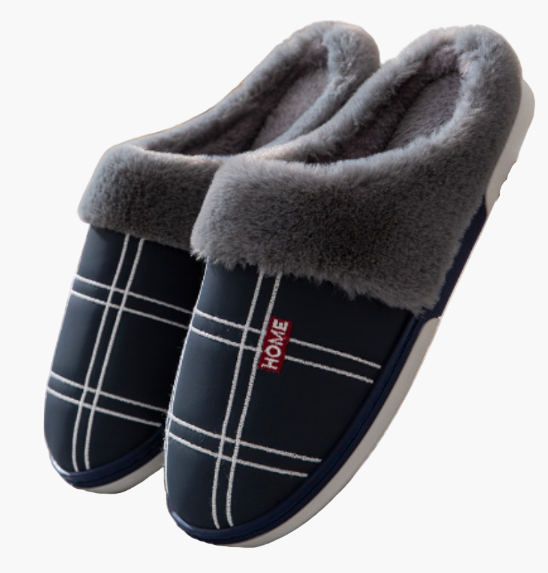 Pantoufles homme confort intérieur antidérapantes style élégant pour la maison