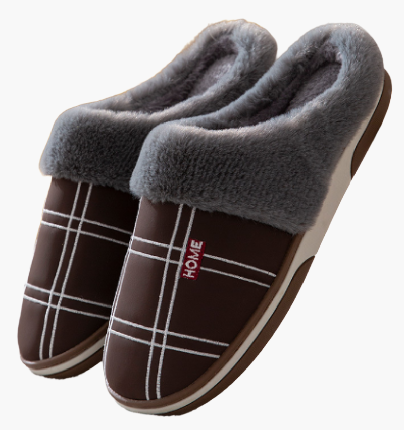 Pantoufles homme confort intérieur antidérapantes style élégant pour la maison
