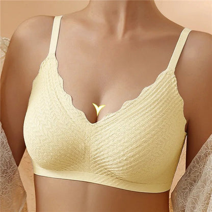 Bep™ - Reggiseno in pizzo senza cuciture e senza ferretto