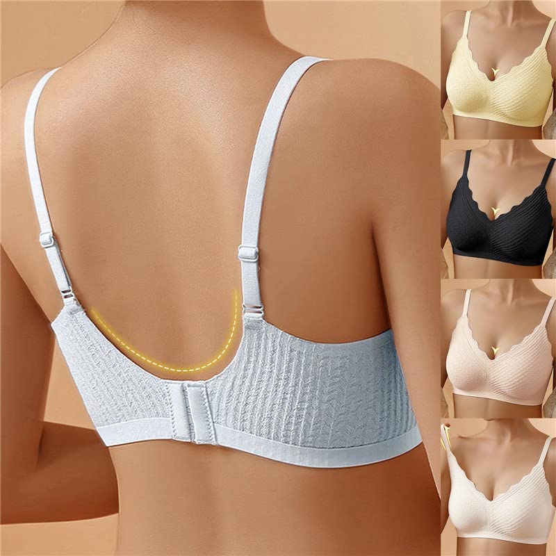 Bep™ - Reggiseno in pizzo senza cuciture e senza ferretto