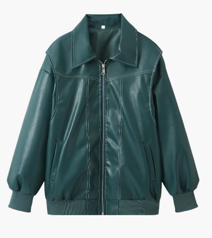 Kurtka bomber oversize streetwear damska – styl miejski casual