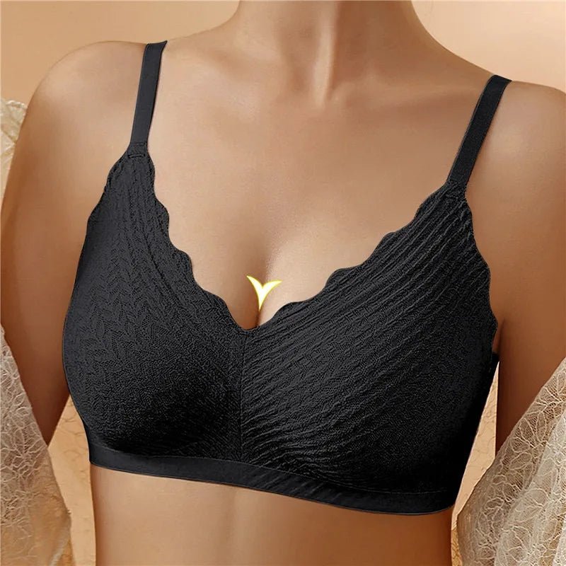 Bep™ - Reggiseno in pizzo senza cuciture e senza ferretto