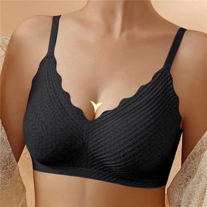 Bep™ - Reggiseno in pizzo senza cuciture e senza ferretto