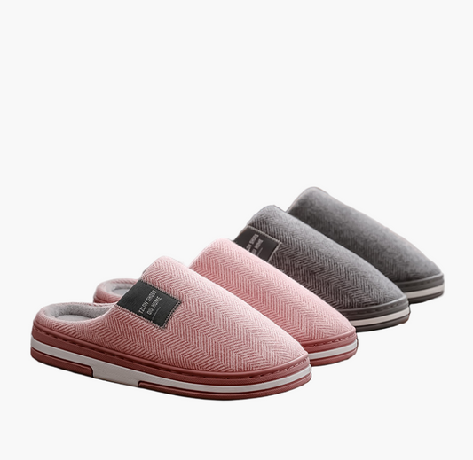 Pantoufles d'intérieur style moderne pour hommes – confort antidérapant et chaleur