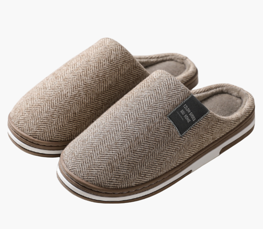 Moderne stijl pantoffels voor heren – antislip comfort en warmte