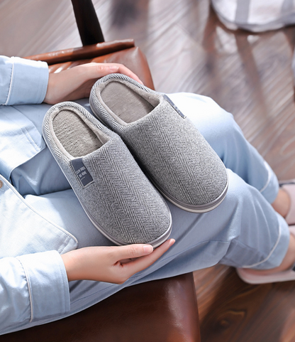 Moderne stijl pantoffels voor heren – antislip comfort en warmte