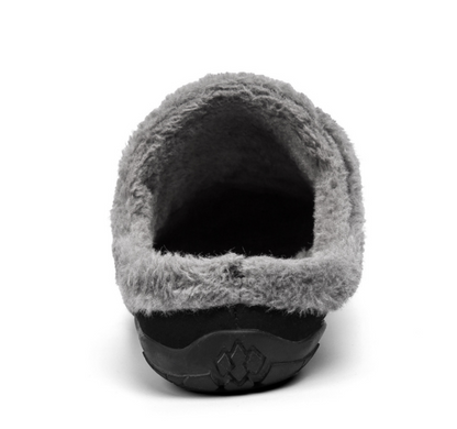 Comfortabele herensloffen mocassin stijl binnen en buiten met antislipzool
