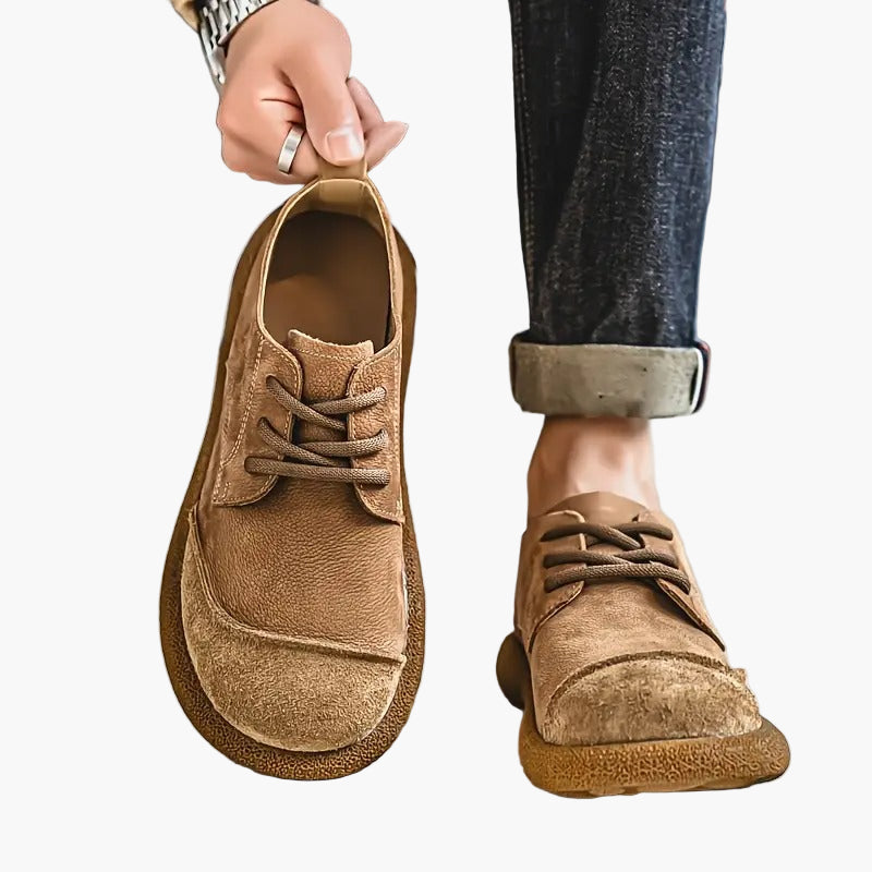Chaussures orthopédiques homme style décontracté élégance urbaine