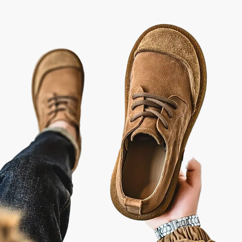 Chaussures orthopédiques homme style décontracté élégance urbaine