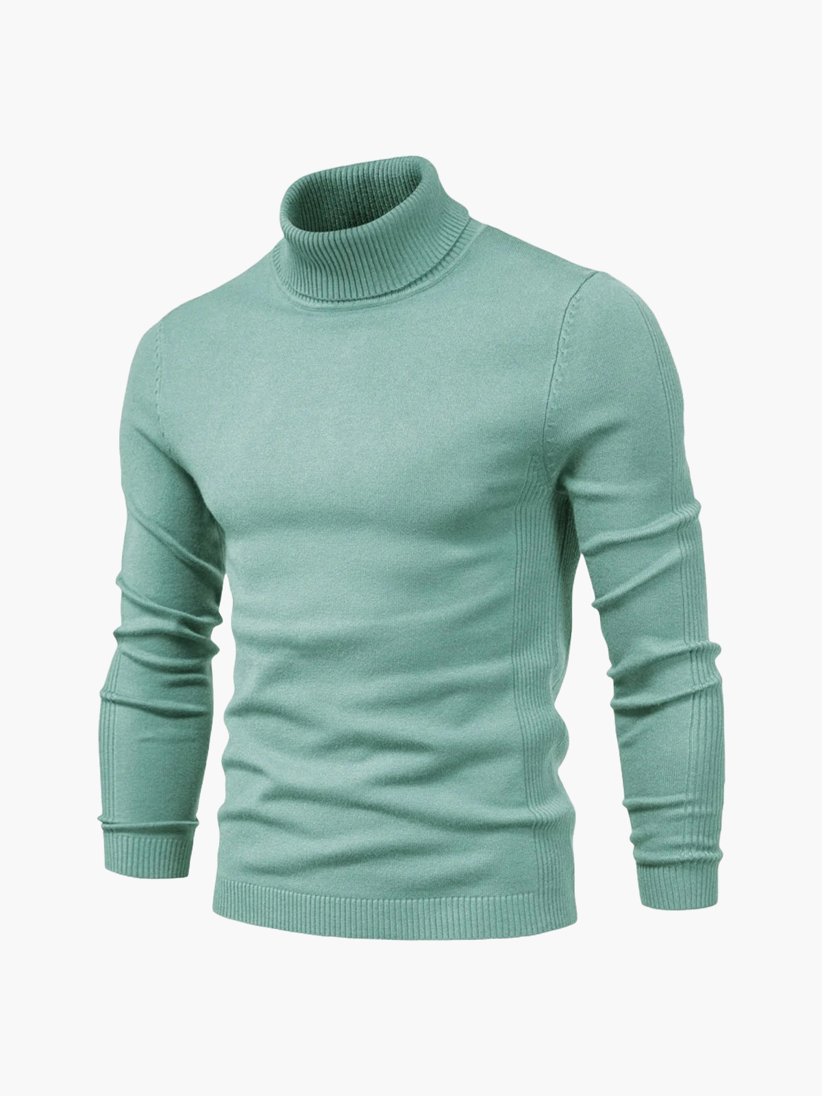 Jersey de Cuello Alto Elegante para Hombre – Estilo Moderno y Versátil